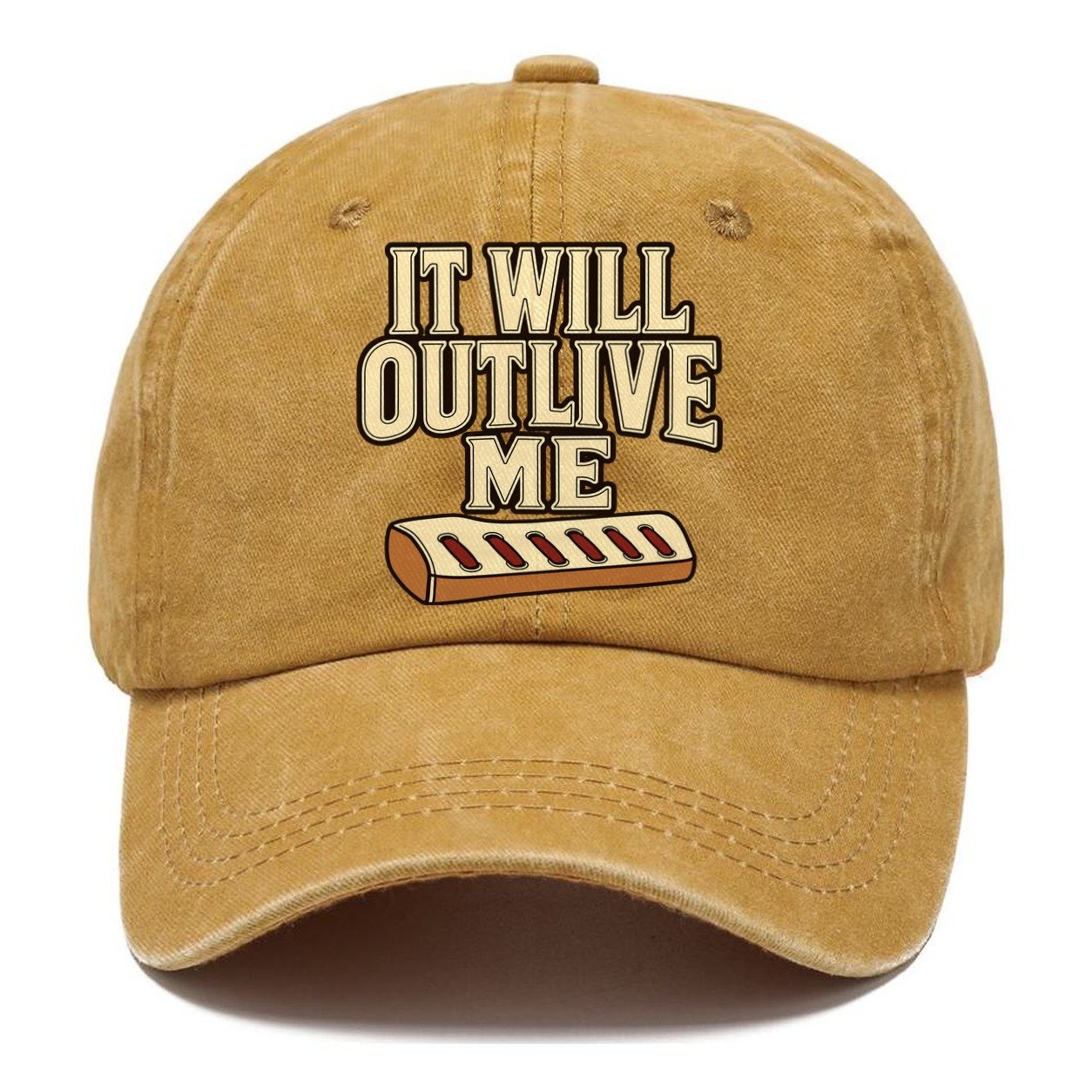 It Will Outlive Me Leathercraft Classic Cap – Golden Harvest