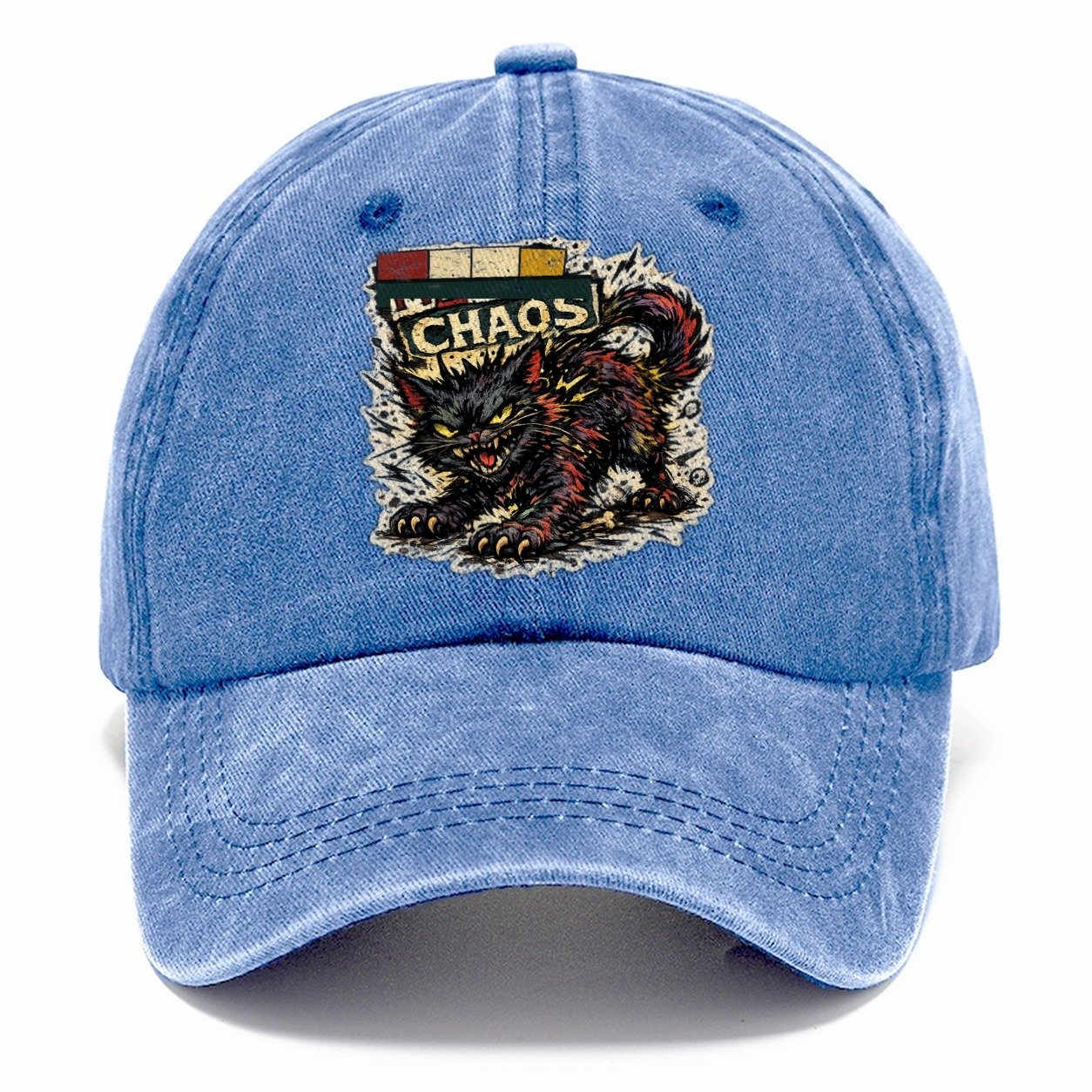 Chaos Black Cat Classic Cap – Summer Sky