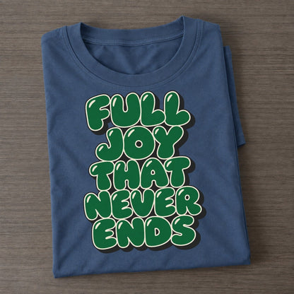 Full Joy That Never Ends Sunday Puff Classic T-shirt – Twilight Navy