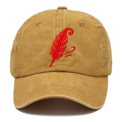 Feather Wind Curl Micro Motion Mark Classic Cap – Golden Harvest