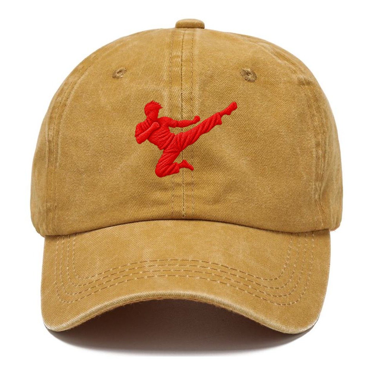 Martial Artist Flying Side Kick Micro Motion Mark Classic Cap – Golden Harvest