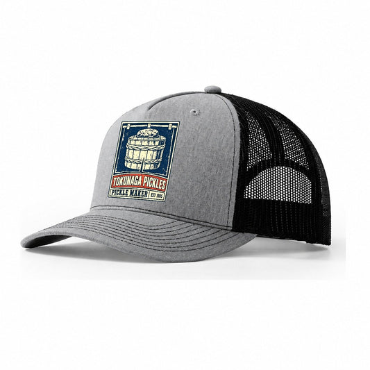 Tokunaga Pickle Shop Noren Trade Co Trucker Hat – Sport Grey Black