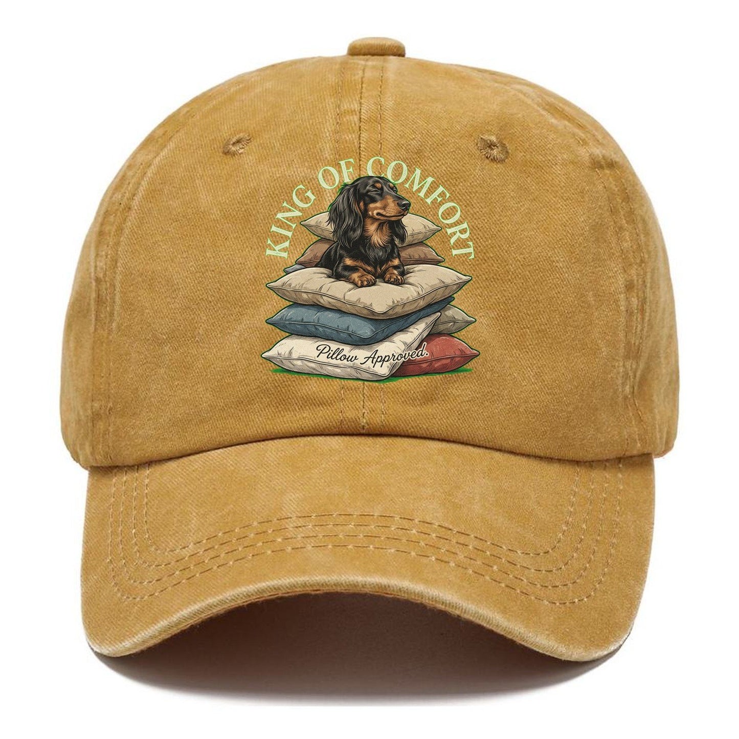 King Of Comfort Classic Cap – Golden Harvest