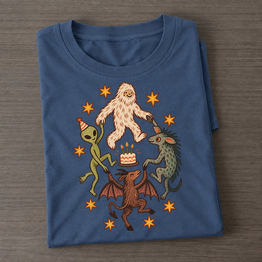 Birthday Hoedown Cryptid Hoedown Classic T-shirt – Twilight Navy