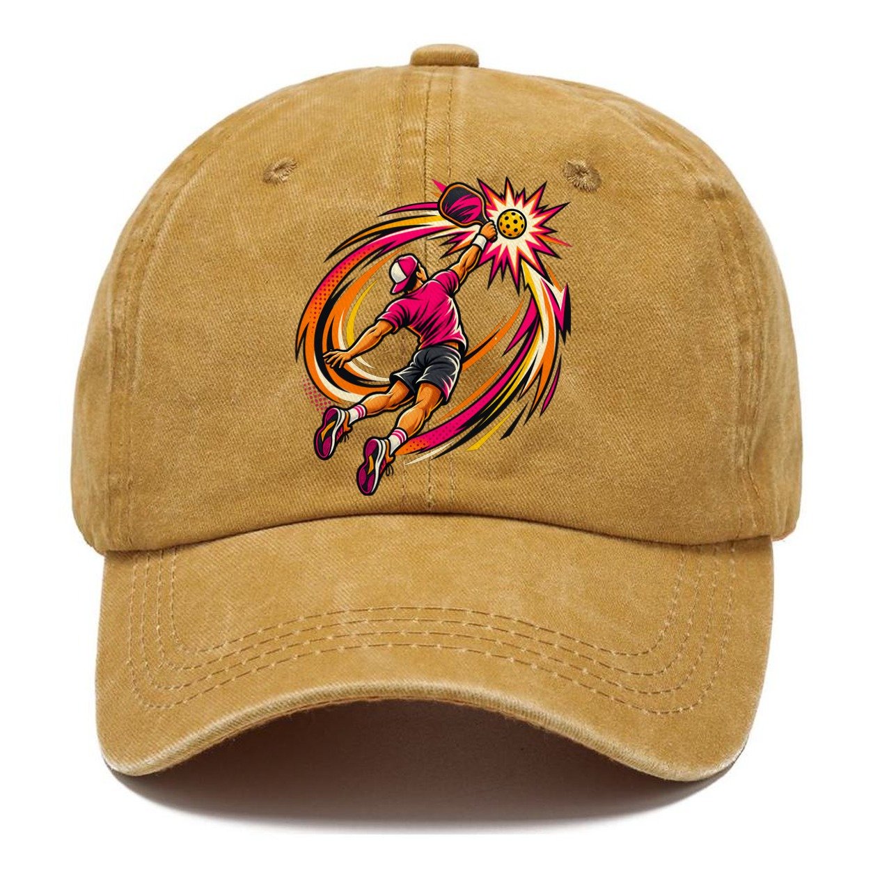 Overhead Smash Pickleball Life Classic Cap – Golden Harvest