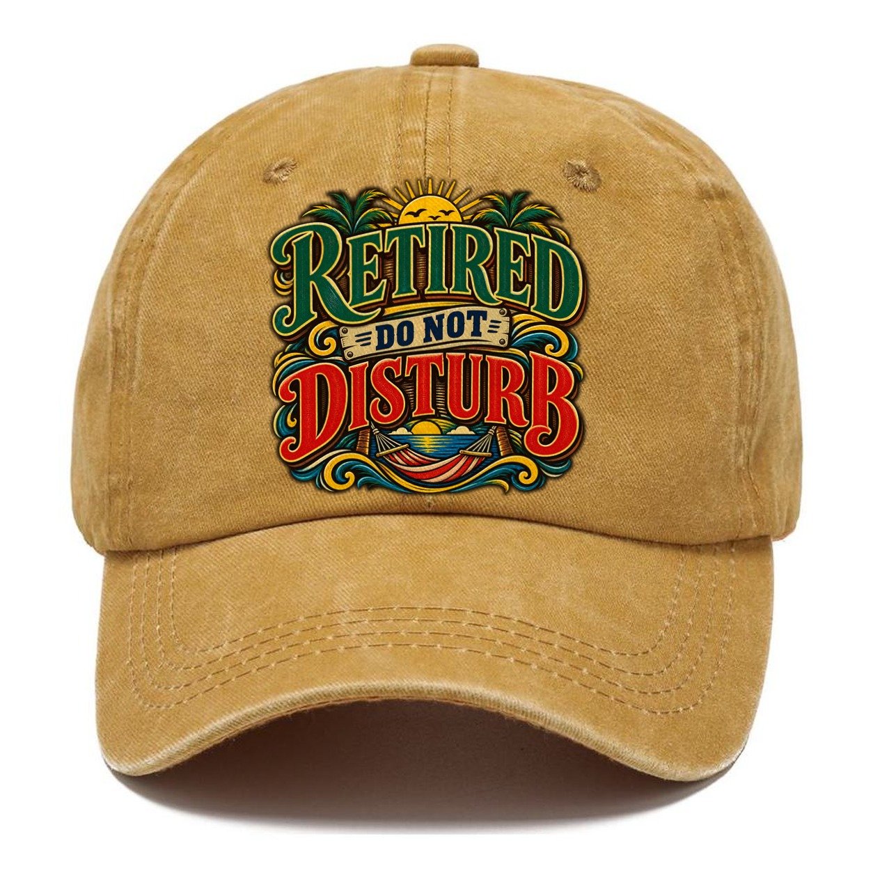 Retired Do Not Disturb Retired Living Classic Cap – Golden Harvest