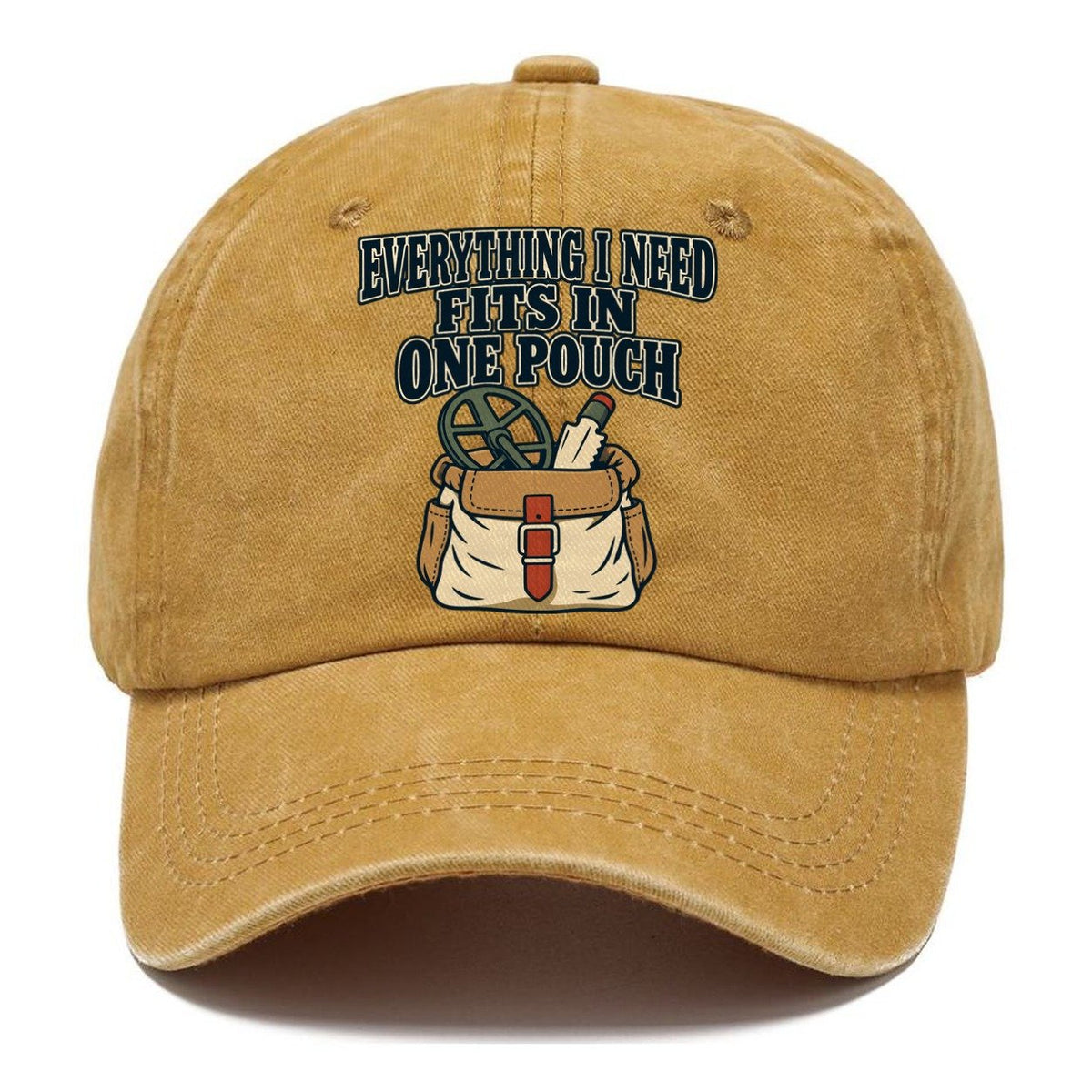 Everything In One Pouch Treasure Hunting Classic Cap – Golden Harvest