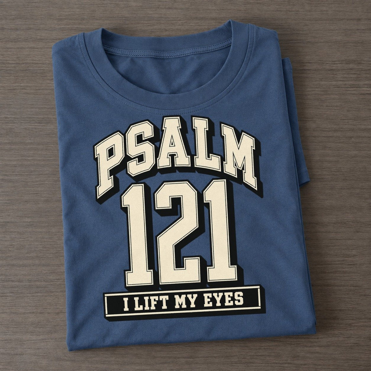 Psalm 121 Varsity Chapel Varsity Classic T-shirt – Twilight Navy