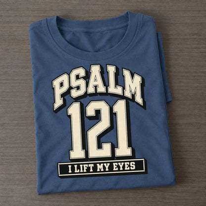 Psalm 121 Varsity Chapel Varsity Classic T-shirt – Twilight Navy