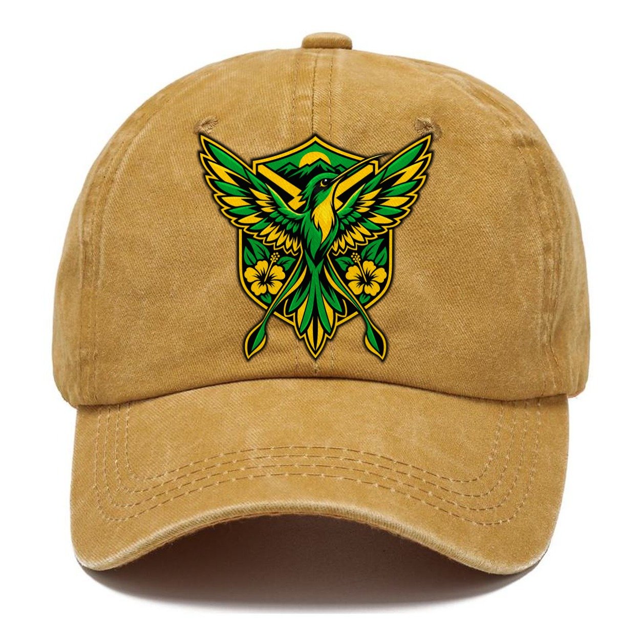 Jamaica Minimal Emblem Country Logos Classic Cap – Golden Harvest
