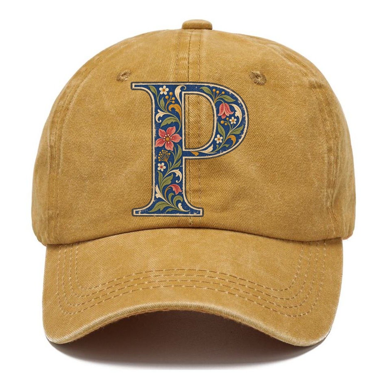 Wildflower P Monogram Classic Cap – Golden Harvest