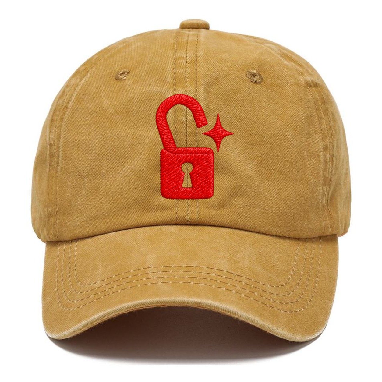 Open Padlock Spark Micro Motion Mark Classic Cap – Golden Harvest