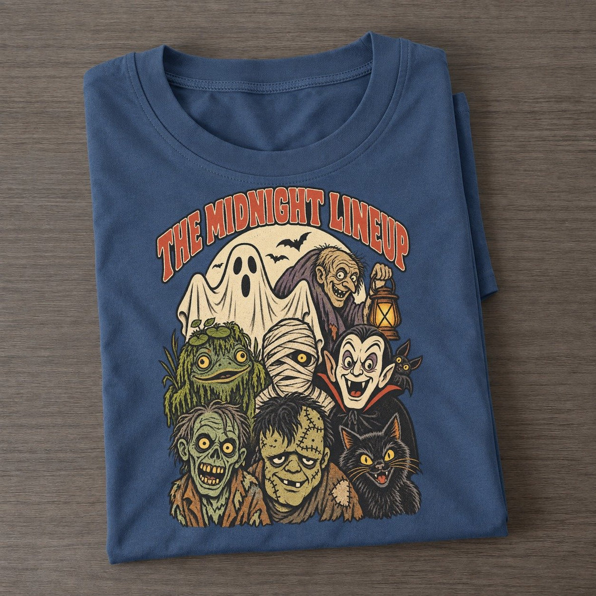 The Midnight Lineup Ghoul Mixer Classic T-shirt – Twilight Navy