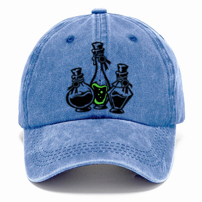 Apothecary Potion Bottle Trio Witch Magic Classic Cap – Summer Sky