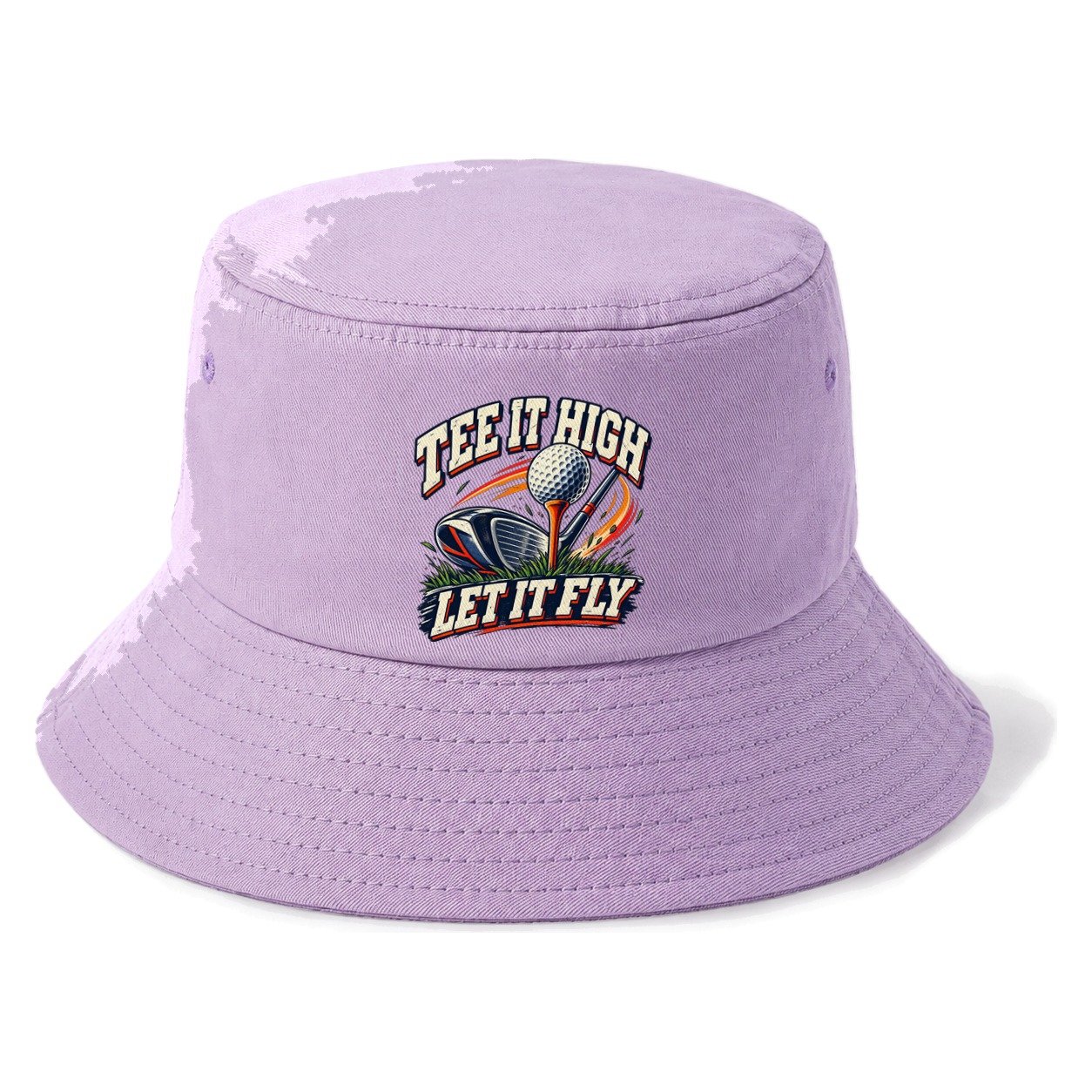 Tee It High Let It Fly Golf Life Bucket Hat – Purple