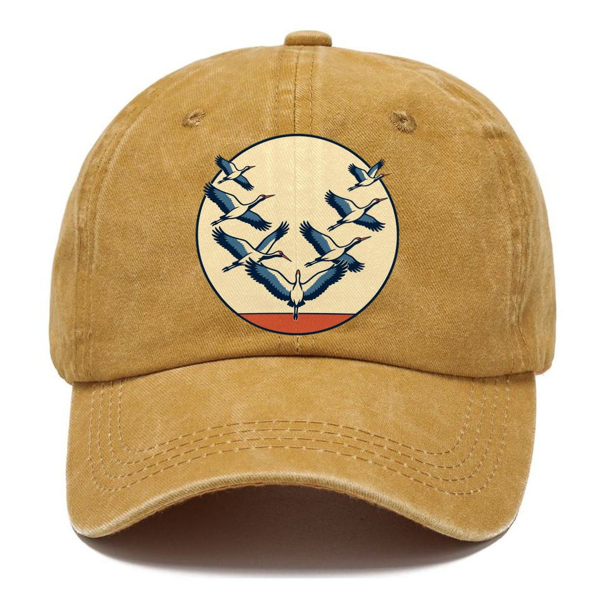 Migration Formation Birdwatching Classic Cap – Golden Harvest