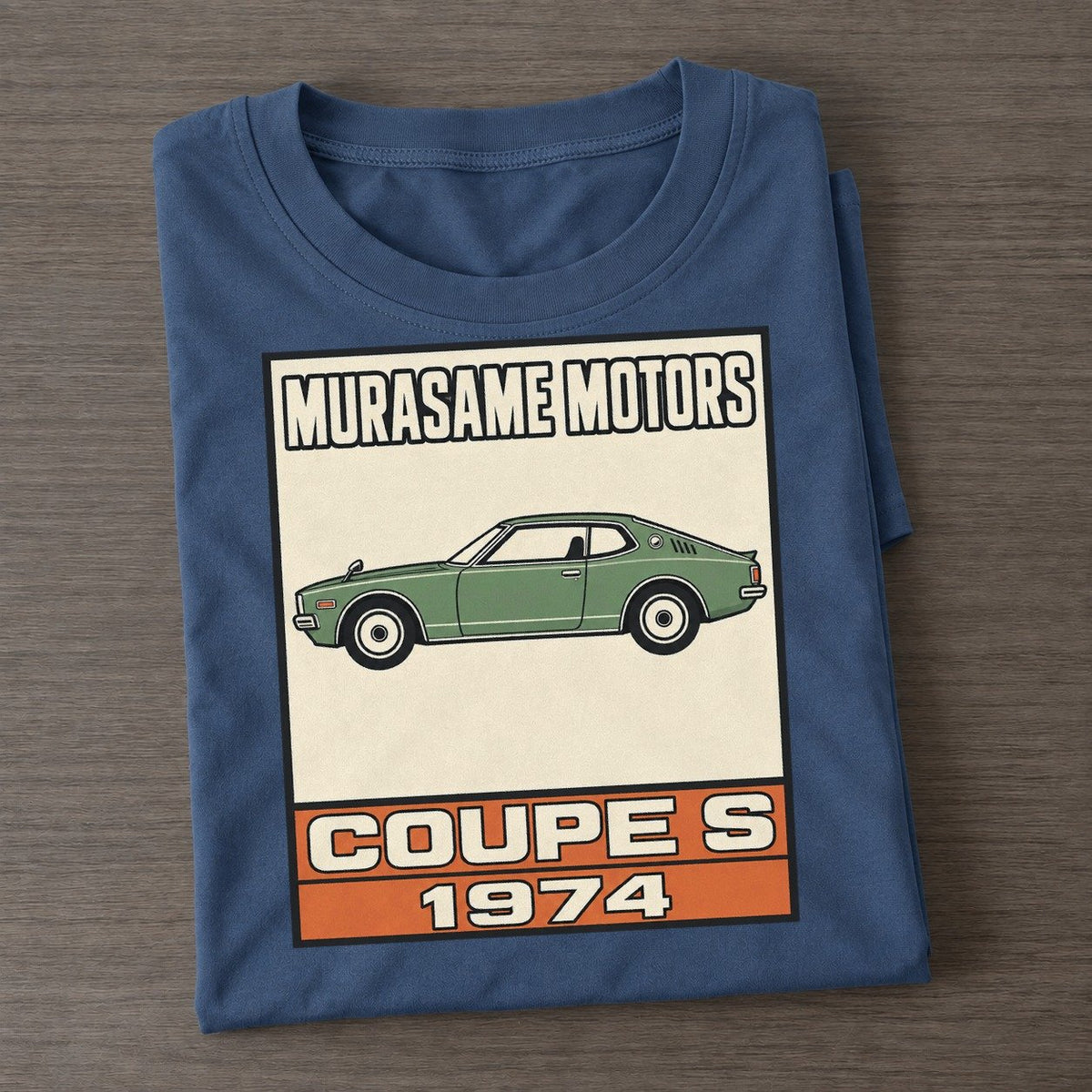 Murasame Coupe S Showa Speed Plates Classic T-shirt – Twilight Navy