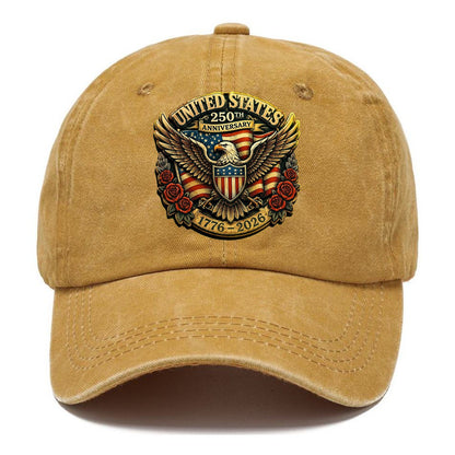 Us 250Th Medallion Classic Cap – Golden Harvest
