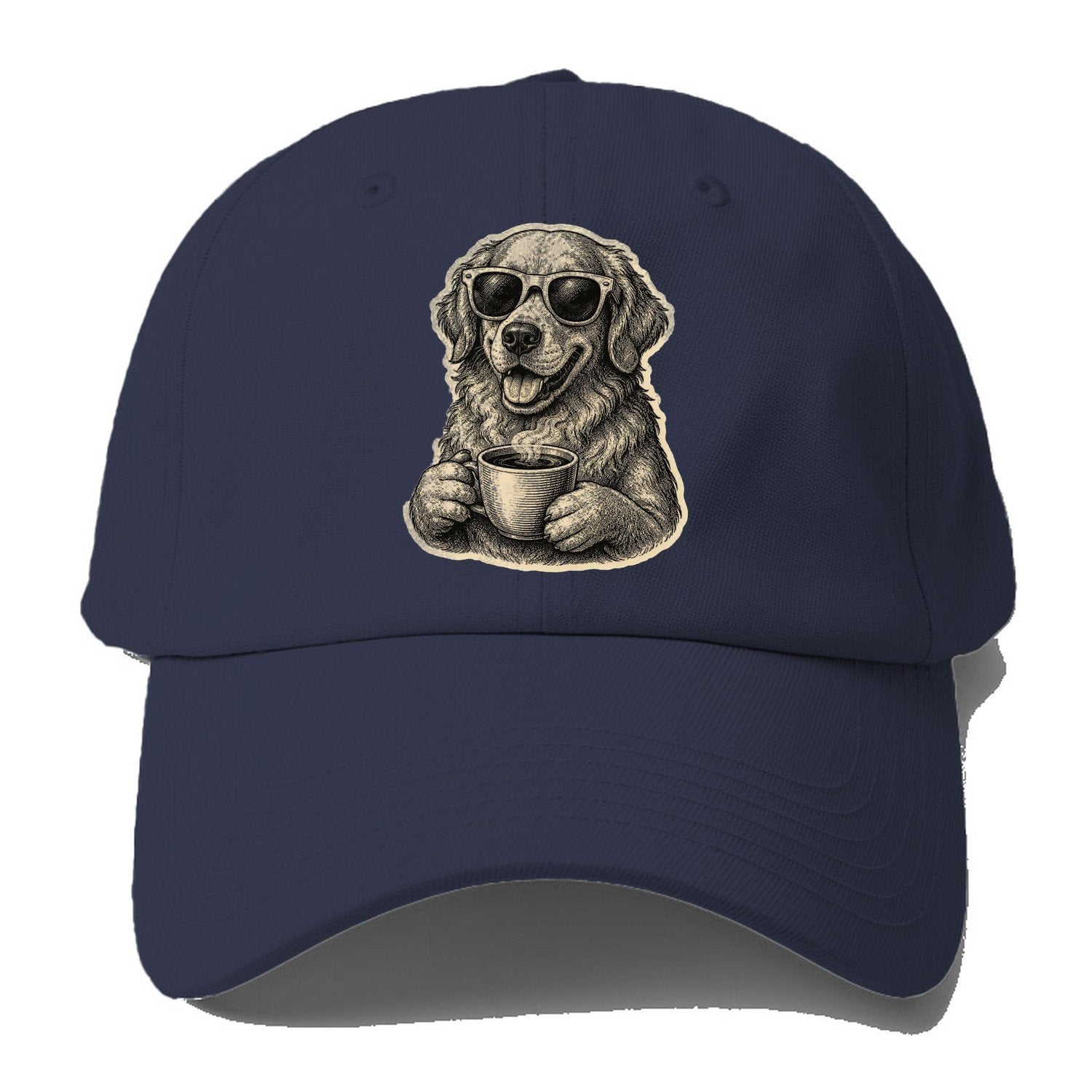 Coffee Golden Baseball Cap – Twilight Navy