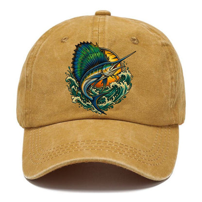 Sailfish Spearhead Fishing Club Classic Cap – Golden Harvest