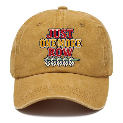 Just One More Row Yarn Crafts Classic Cap – Golden Harvest