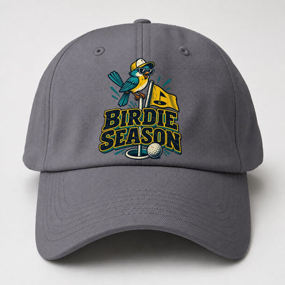 Birdie Season Golf Life Baseball Cap – Grey