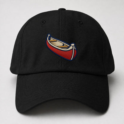Canoe Tiny Solo Marks Baseball Cap – Black