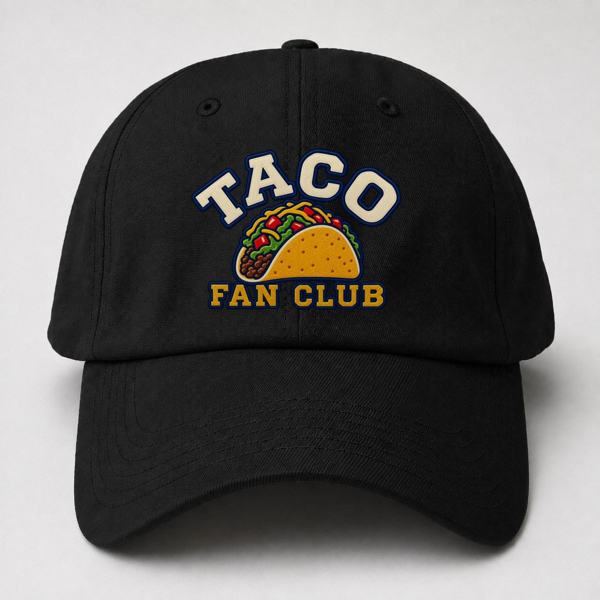 Taco Fan Club Baseball Cap – Black