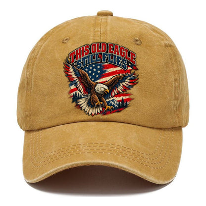 This Old Eagle Still Flies Old Man Strong Classic Cap – Golden Harvest