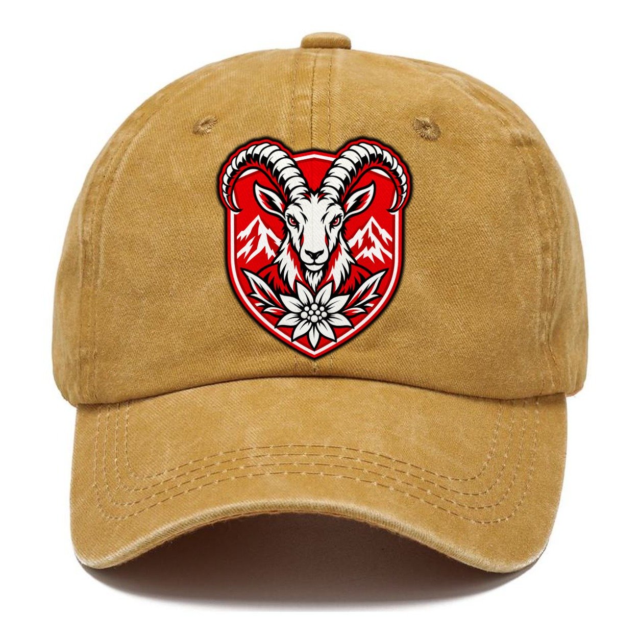 Switzerland Minimal Emblem Country Logos Classic Cap – Golden Harvest