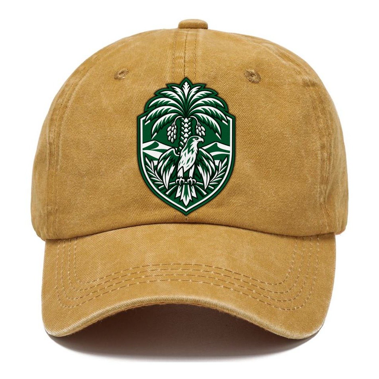 Saudi Arabia Minimal Emblem Country Logos Classic Cap – Golden Harvest