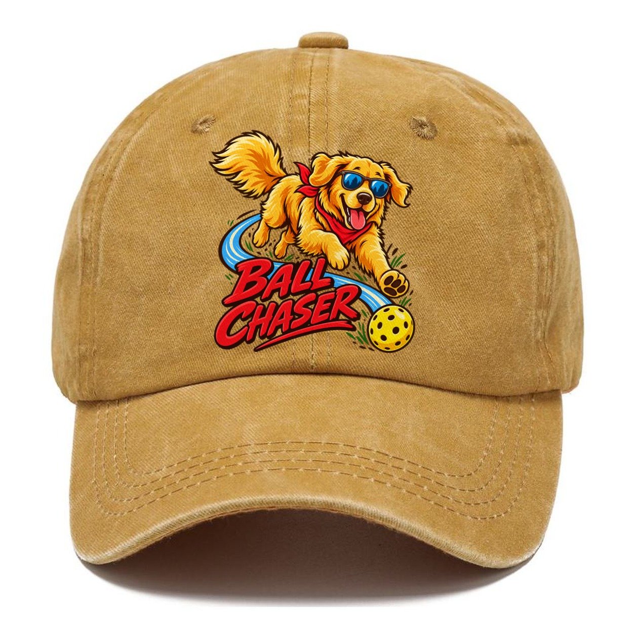 Ball Chaser Pickleball Life Classic Cap – Golden Harvest