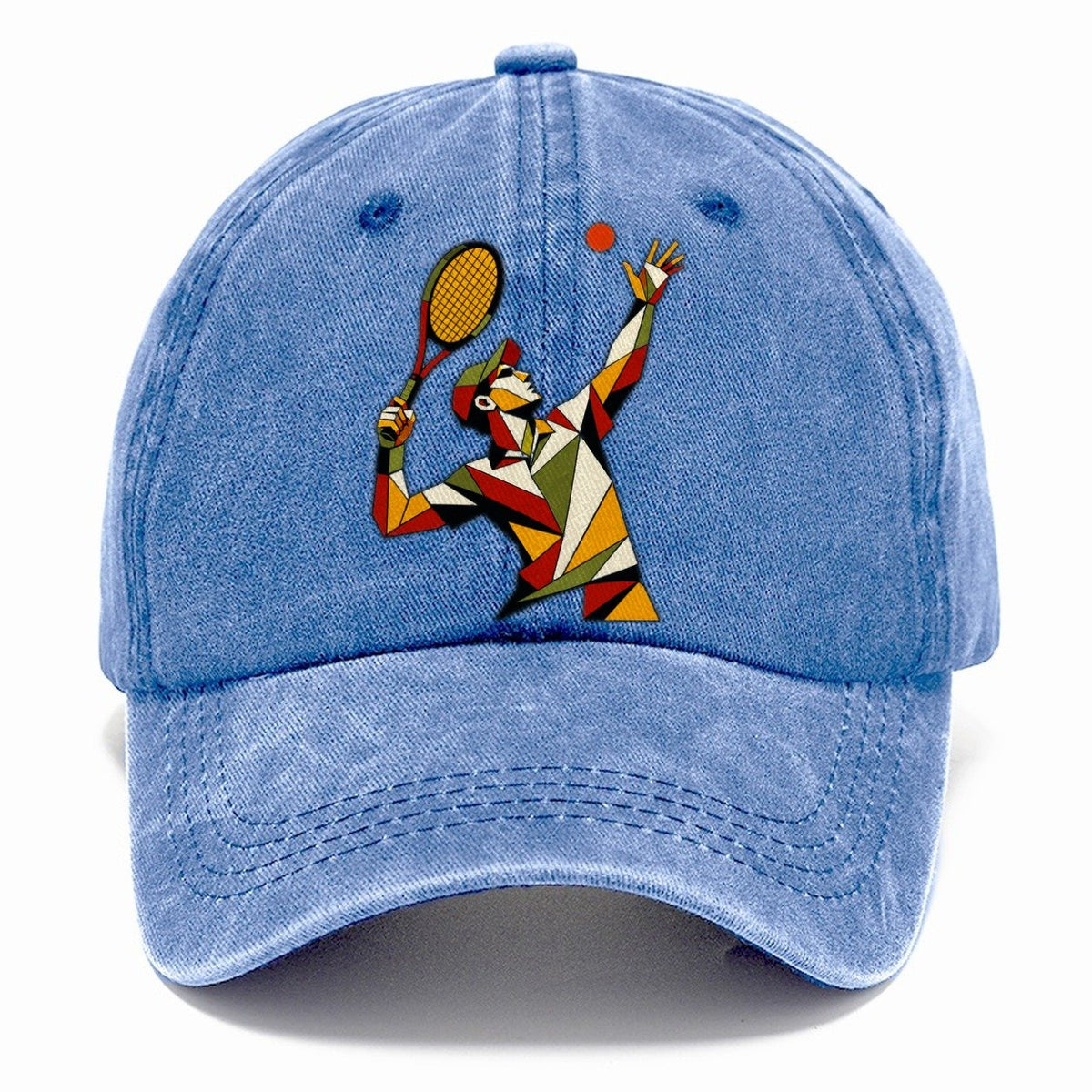 Tennis Serve Overhead Classic Cap – Summer Sky