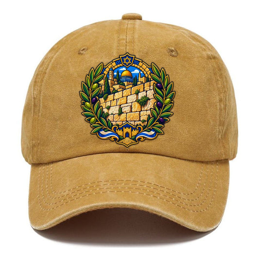 Western Wall Stones Jerusalem Classic Cap – Golden Harvest