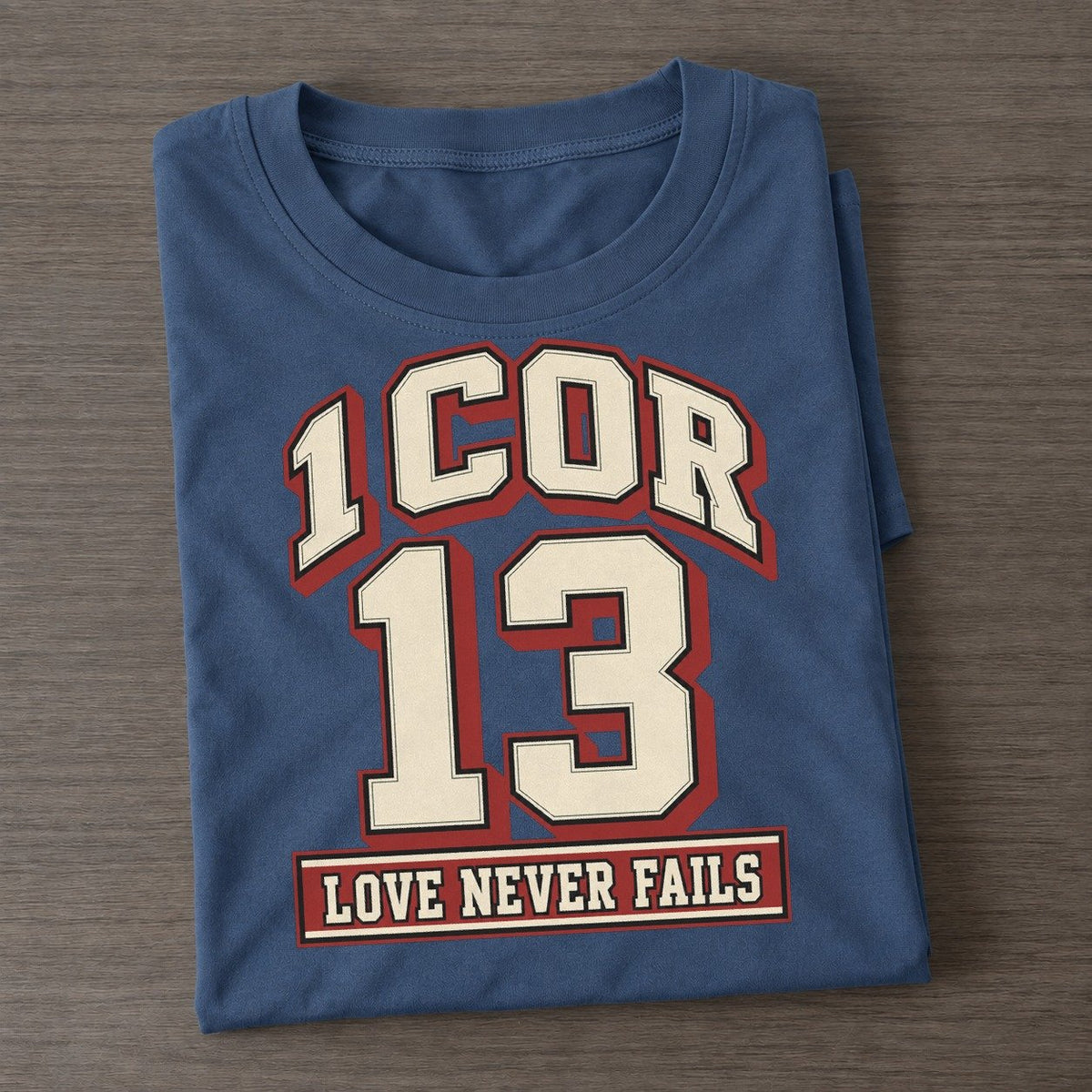 Corinthians 13 Varsity Chapel Varsity Classic T-shirt – Twilight Navy
