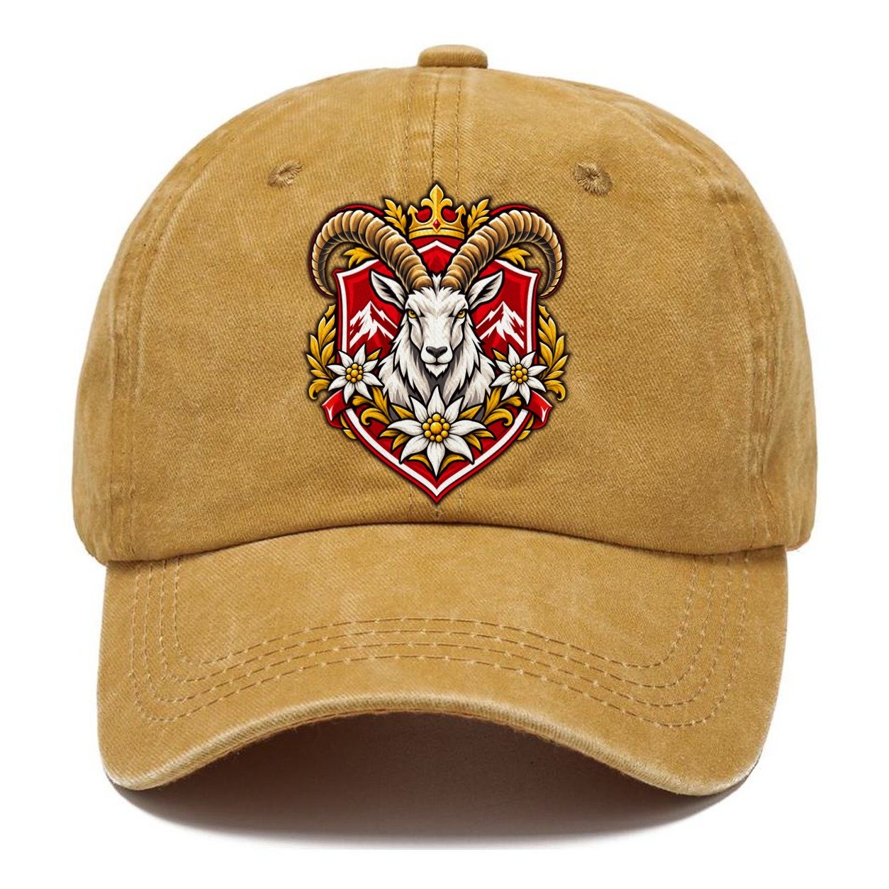 Switzerland Heraldic Crest Country Logos Classic Cap – Golden Harvest