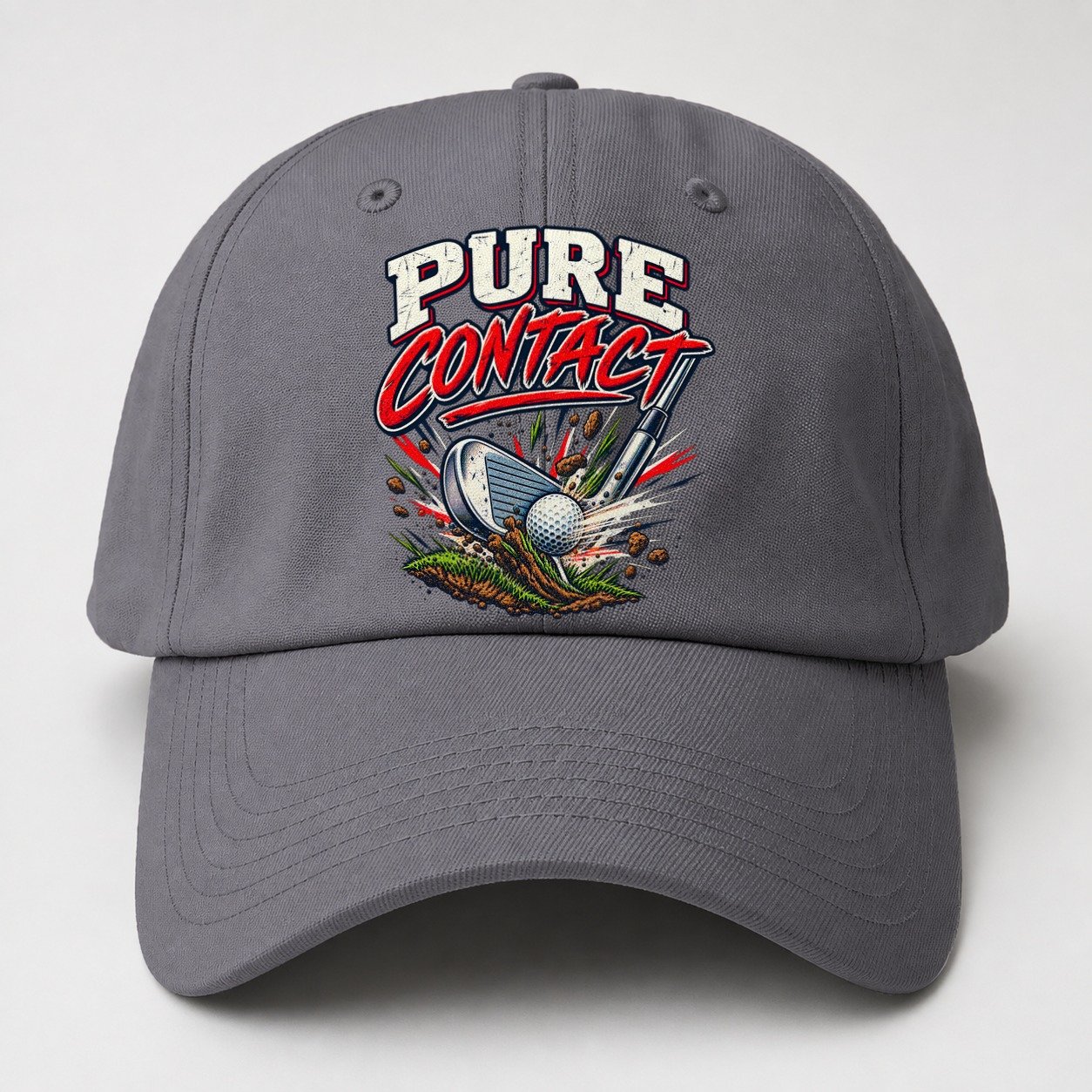 Pure Contact Golf Life Baseball Cap – Grey