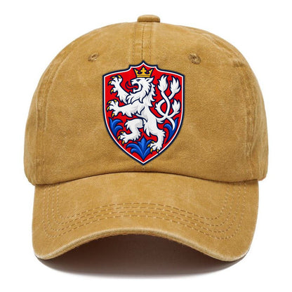 Czech Republic Minimal Emblem Country Logos Classic Cap – Golden Harvest