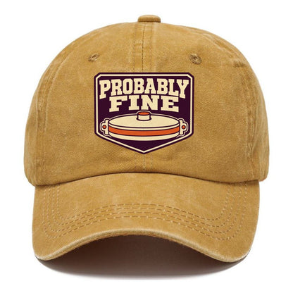 Probably Fine Classic Cap – Golden Harvest