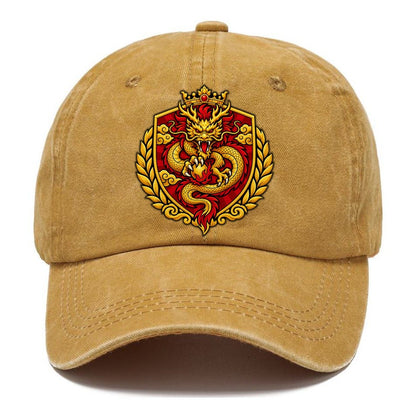 China Heraldic Crest Country Logos Classic Cap – Golden Harvest