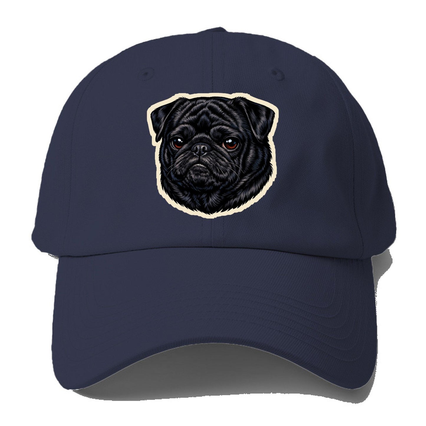 Black Pug Baseball Cap – Twilight Navy