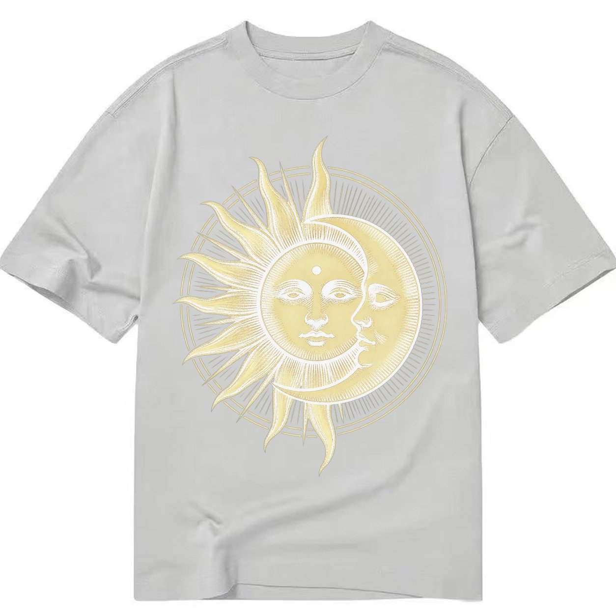 Celestial Harmony Classic T-shirt – Grey