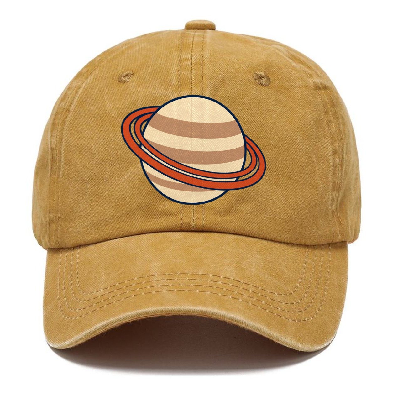 Saturn Ring Geometry Astronomy And Stargazing Classic Cap – Golden Harvest