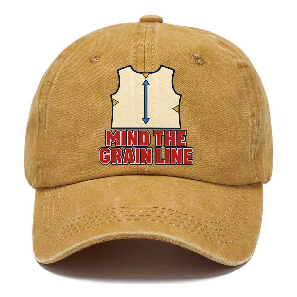 Mind The Grain Line Sewing And Quilting Classic Cap – Golden Harvest