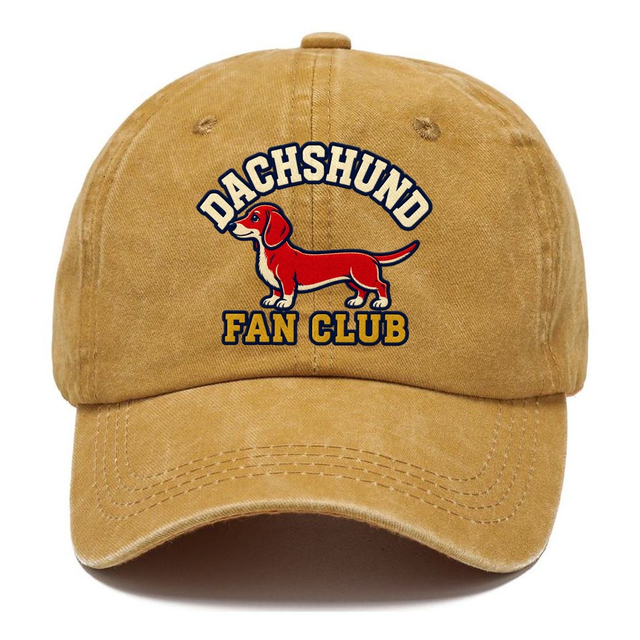 Dachshund Fan Club Classic Cap – Golden Harvest