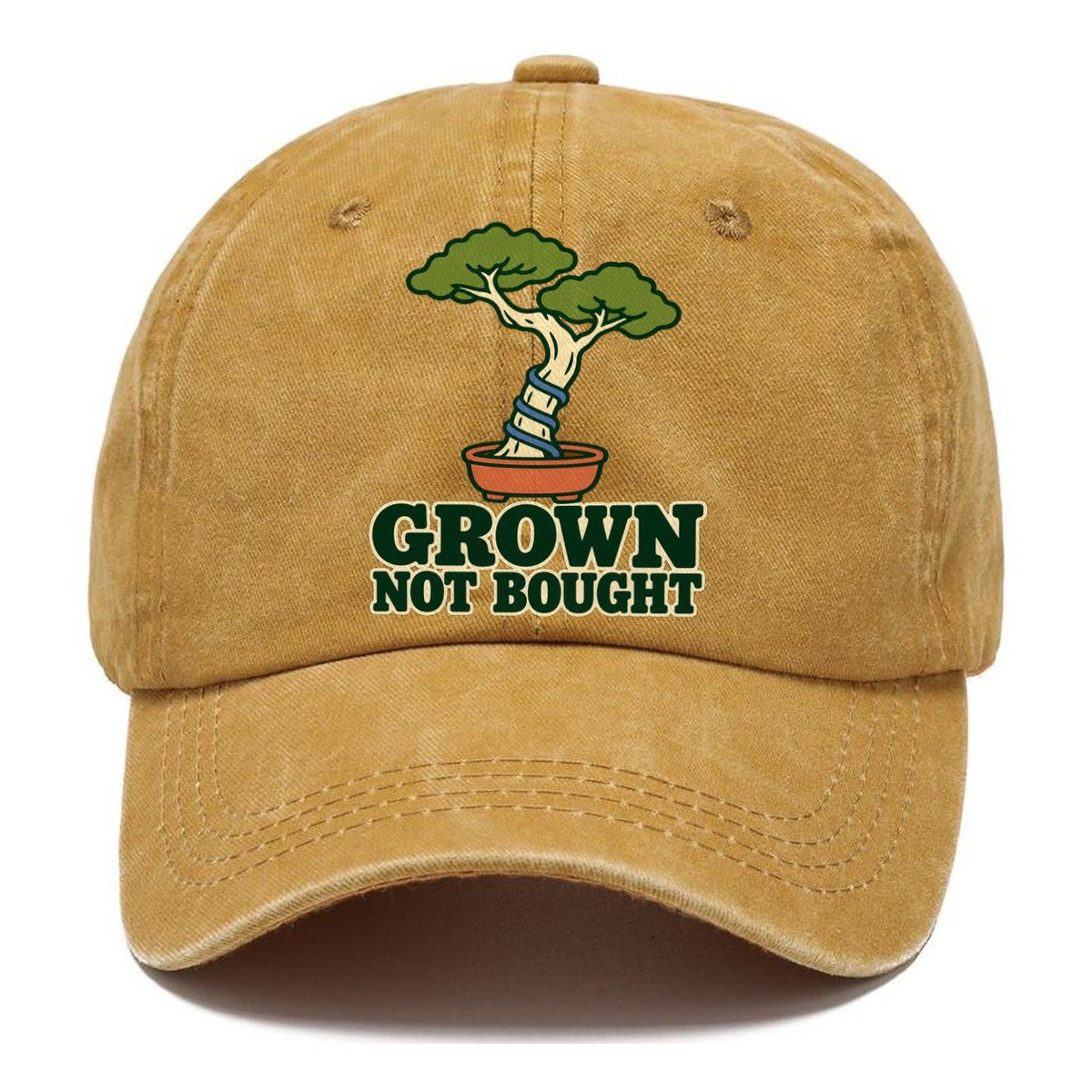 Grown Not Bought Bonsai Classic Cap – Golden Harvest