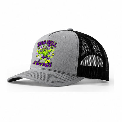 Big Dill Energy Pickleball Life Trucker Hat – Sport Grey Black