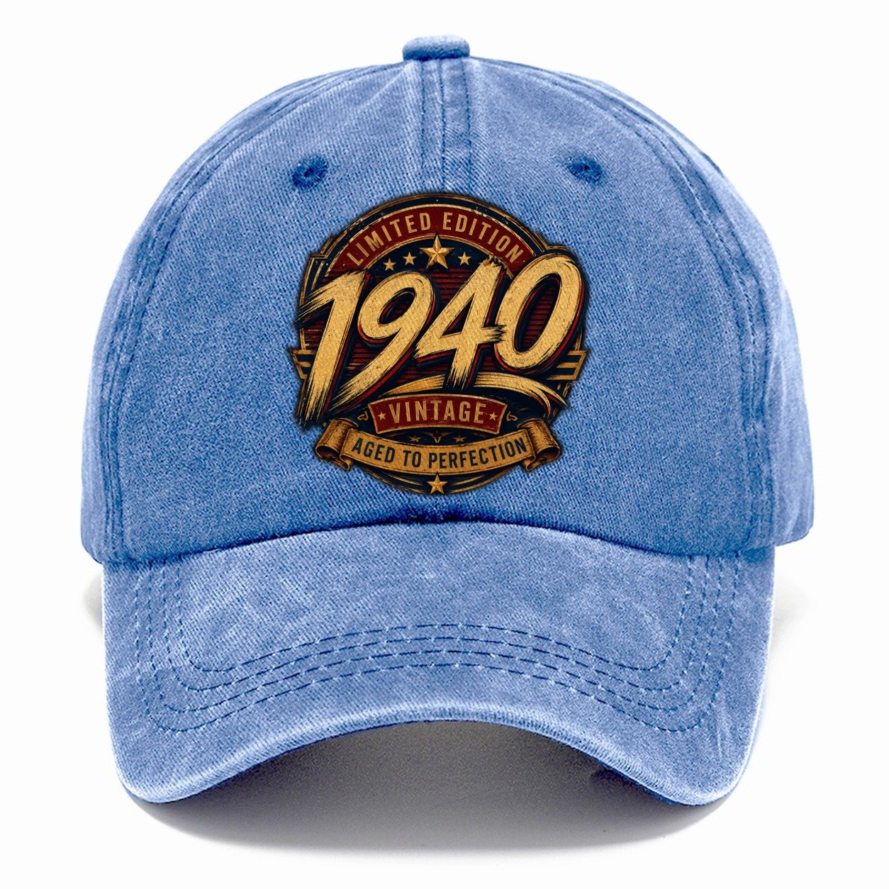 1940 Limited Edition Retro Americana Classic Cap – Summer Sky