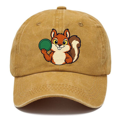 Course Squirrel Disc Golf Classic Cap – Golden Harvest
