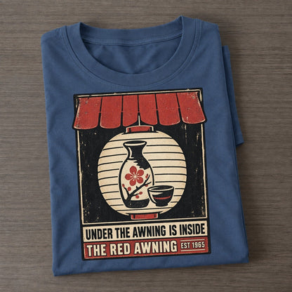 Red Awning Izakaya Rules Classic T-shirt – Twilight Navy